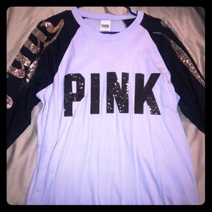 Blue Pink Victoria’s Secret long sleeved large